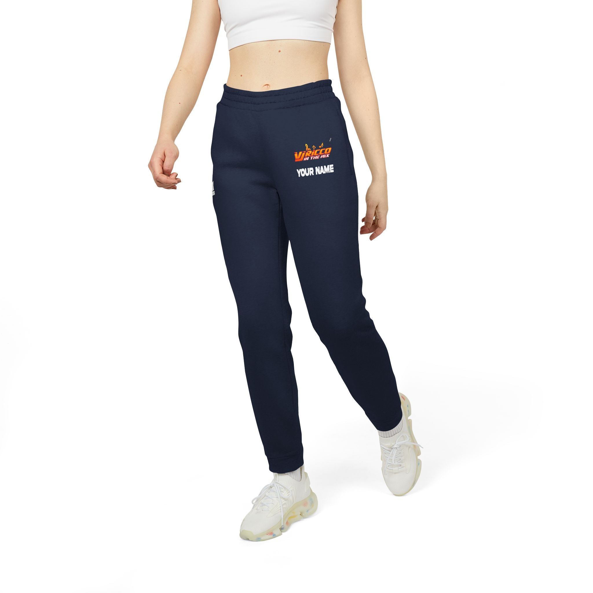 "VJ Ricco"π€ Personalized Adidas Fleece Joggers β Custom Comfort, Street-Ready Style